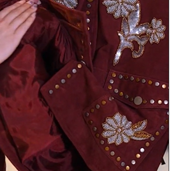 EXTRA PICTURES Embroidered Fringe Jacket - Picture 6 of 13